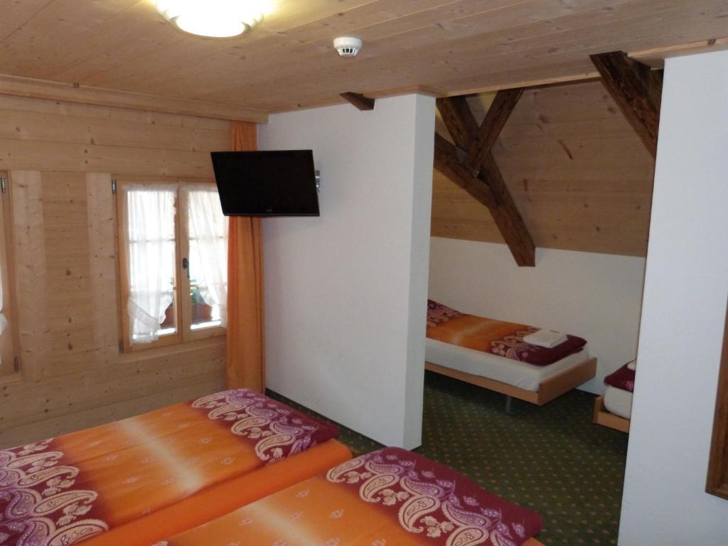 Hotel De Ville Rossinière Pokój zdjęcie
